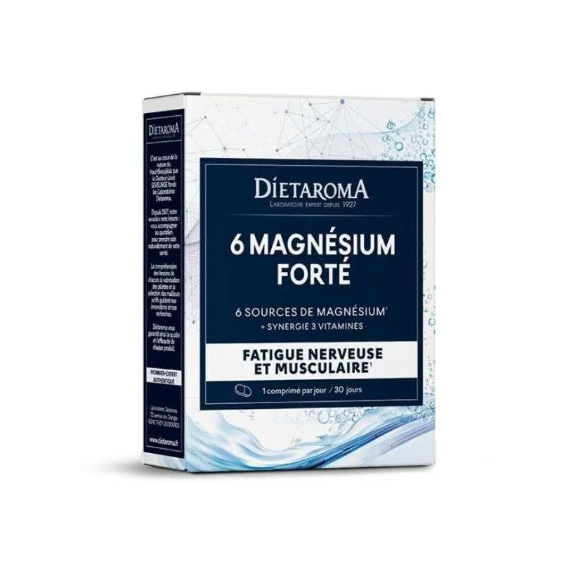 DIETAROMA 6 MAGNESIUM FORTE BOITE DE 30 COMPRIMES