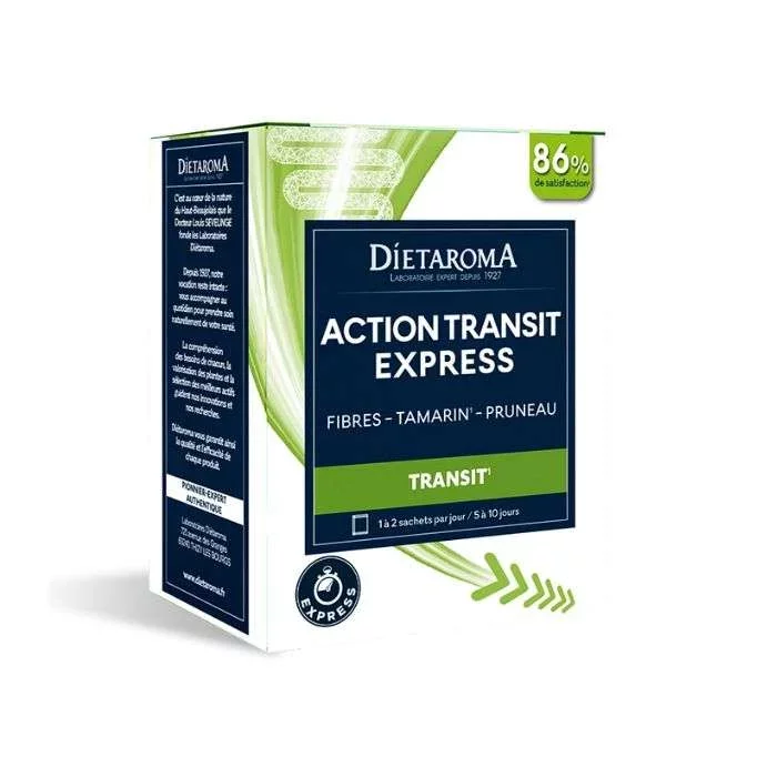 DIETAROMA ACTION TRANSIT EXPRESS BOITE DE 10 SACHETS