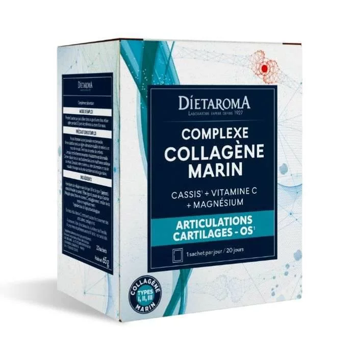 DIETAROMA COMPLEXE COLLAGENE MARIN BOITE DE 20 SACHETS