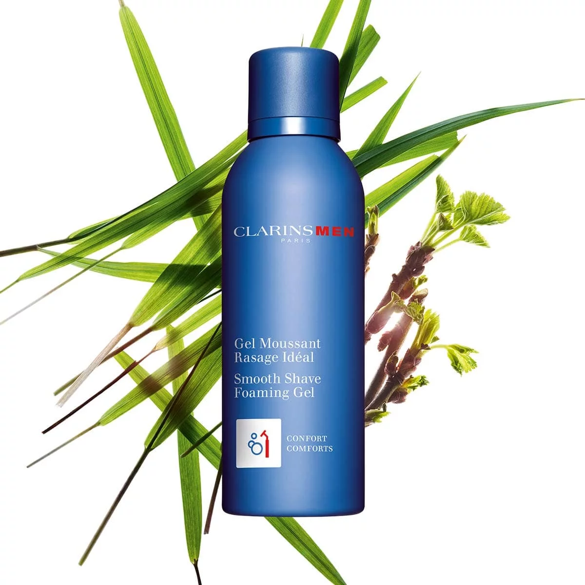 CLARINS MEN GEL MOUSSANT RASSAGE IDEAL CONFORT 150ML
