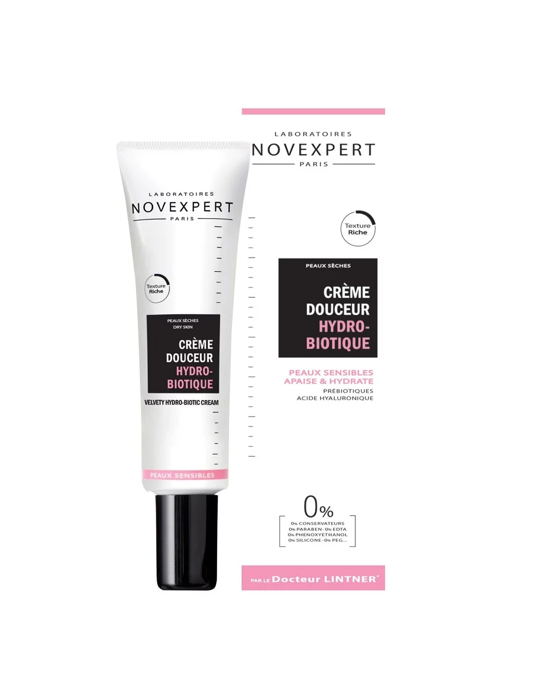 NOVEXPERT FLUIDE DOUCEUR HYDRO BIOTIQUE PEAUX SENSIBLE 30ML