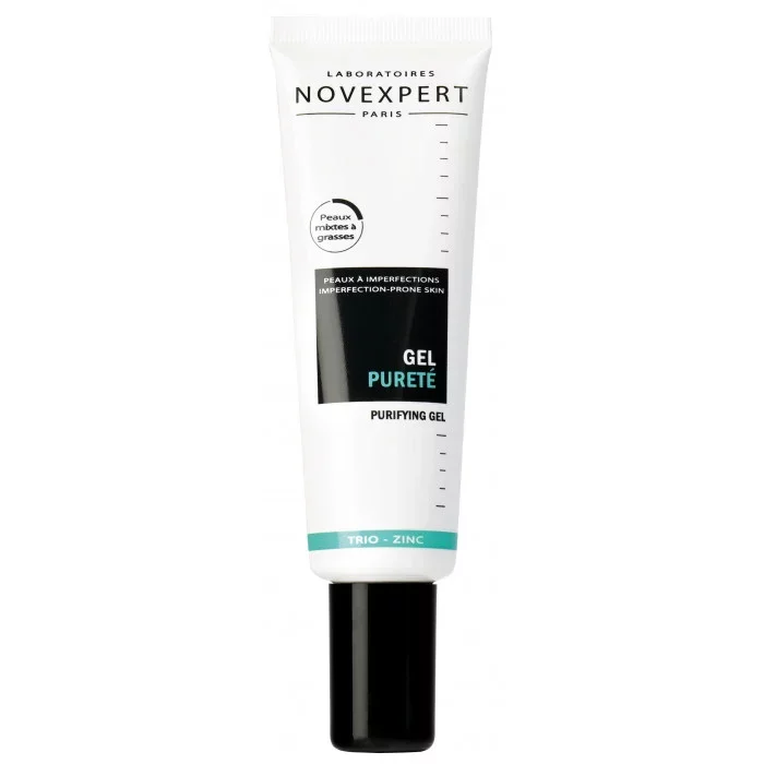NOVEXPERT GEL PURETE TRIO-ZINC 30ML