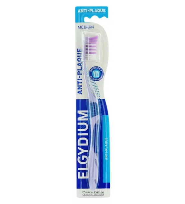 ELGYDIUM BROSSE A DENTS ANTI-PLAQUE MEDIUM