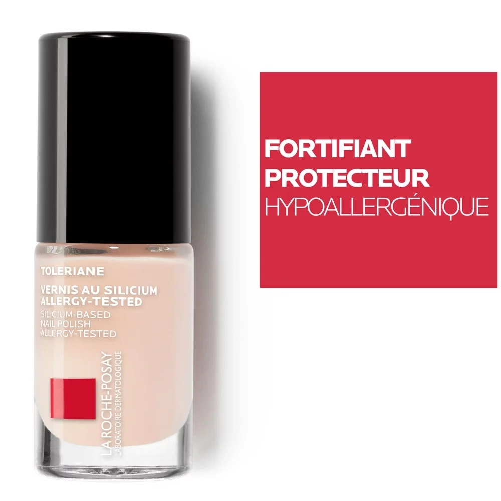 LA ROCHE POSAY SILICIUM VERNIS A ONGLES FORTIFIANT PROTECTEUR ROSE NUMERO 34