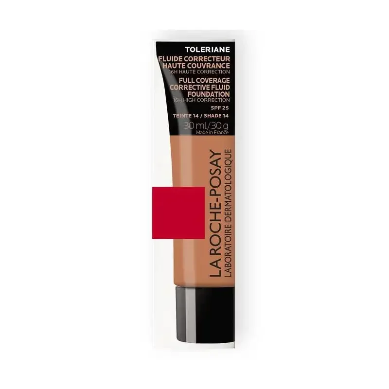 LA ROCHE POSAY TOLERIANE FLUIDE CORRECTEUR HAUT COUVRANCE SPF25 NUMERO 14 30ML