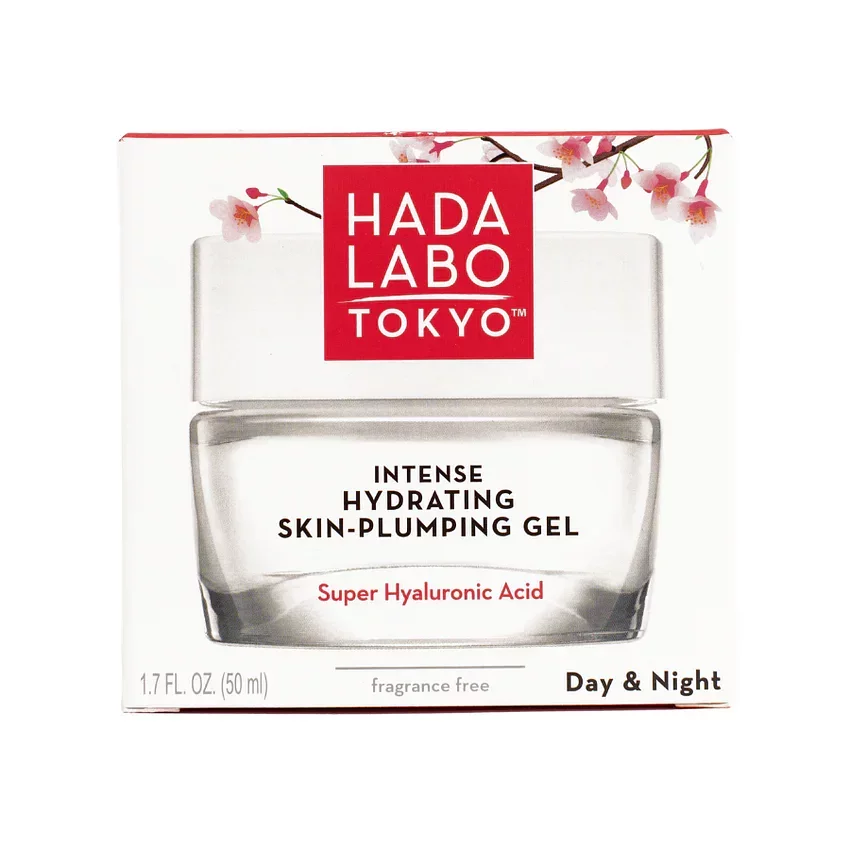 HADA LABO TOKYO JAPAN'S N°1 SKIN CARE LINE INTENSE HYDRATING SKIN-PLUMPING JOUR ET NUIT GEL SUPER HYALURONIC ACID 50ML