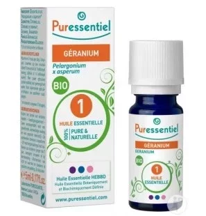 PURESSENTIEL HUILE ESSENTIELLE GERANIUM BIO 5ML