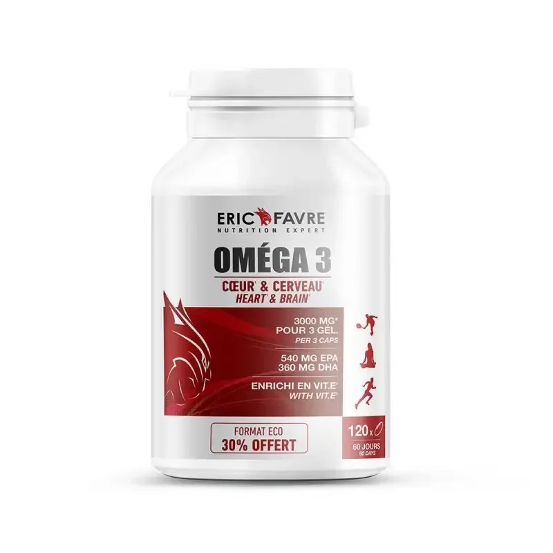 ERIC FAVRE OMEGA 3 BOITE DE 120 CAPSULES