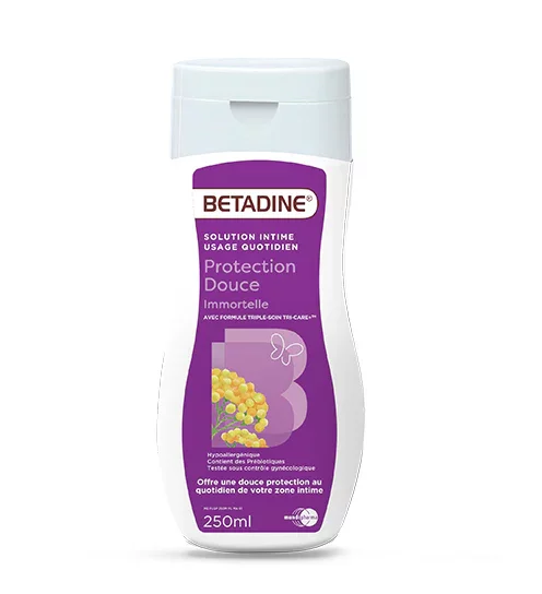 BETADINE PROTECTION DOUCE SOLUTION INTIME 250ML