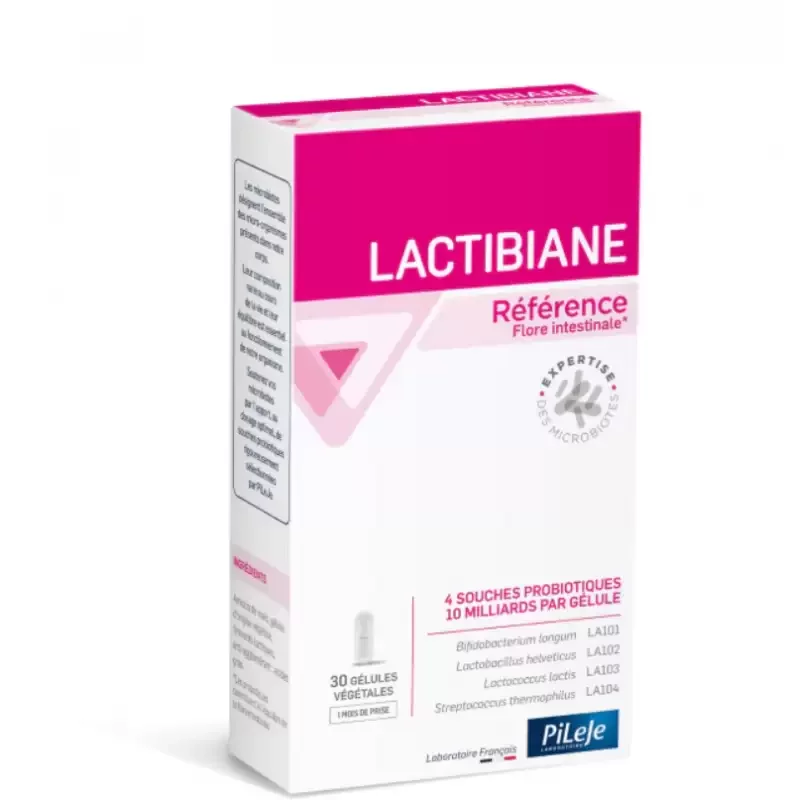 PILEJE LACTIBIANE REFERENCE BOITE DE 30 GELULES