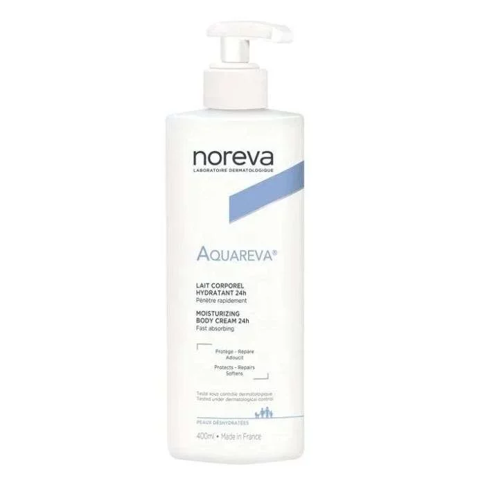 NOREVA AQUAVERA 24H MOISTURISING BODY CREAM 400ML