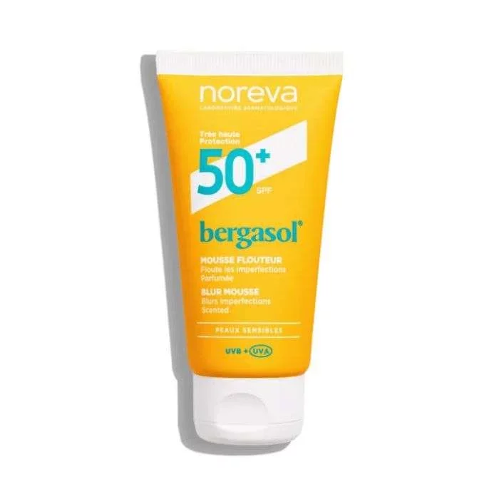 NOREVA BERGASOL MOUSSE FLOUTEUR VISAGE SPF50+ 50ML