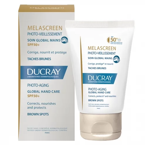 DUCRAY MELASCREEN SOIN GLOBAL MAINS SPF50+ 50ML