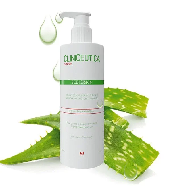 CLINICEUTICA SEBIOSKIN GEL NETTOYANT 250ML