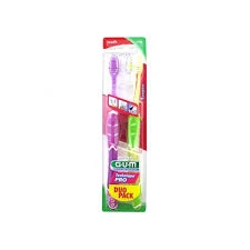 GUM TECHNIQUE PRO COMPACT BROSSE A DENTS SOUPLE DUO PACK REFERENCE 1525