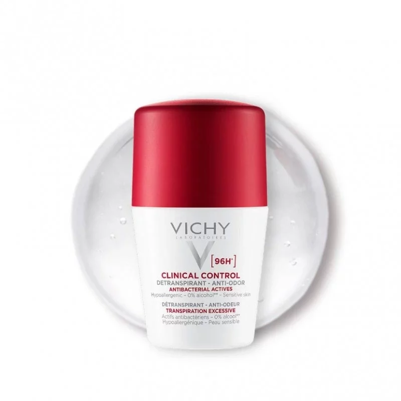 VICHY DEODORANT CLINICAL CONTROL 96H TRANSPIRATION EXCESSIVE FEMME