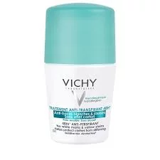 VICHY DEODORANT ANTI-TRANSPIRANT 48H ANTI TRACES BLANCHES ET JAUNES ROLL-ON 50ML