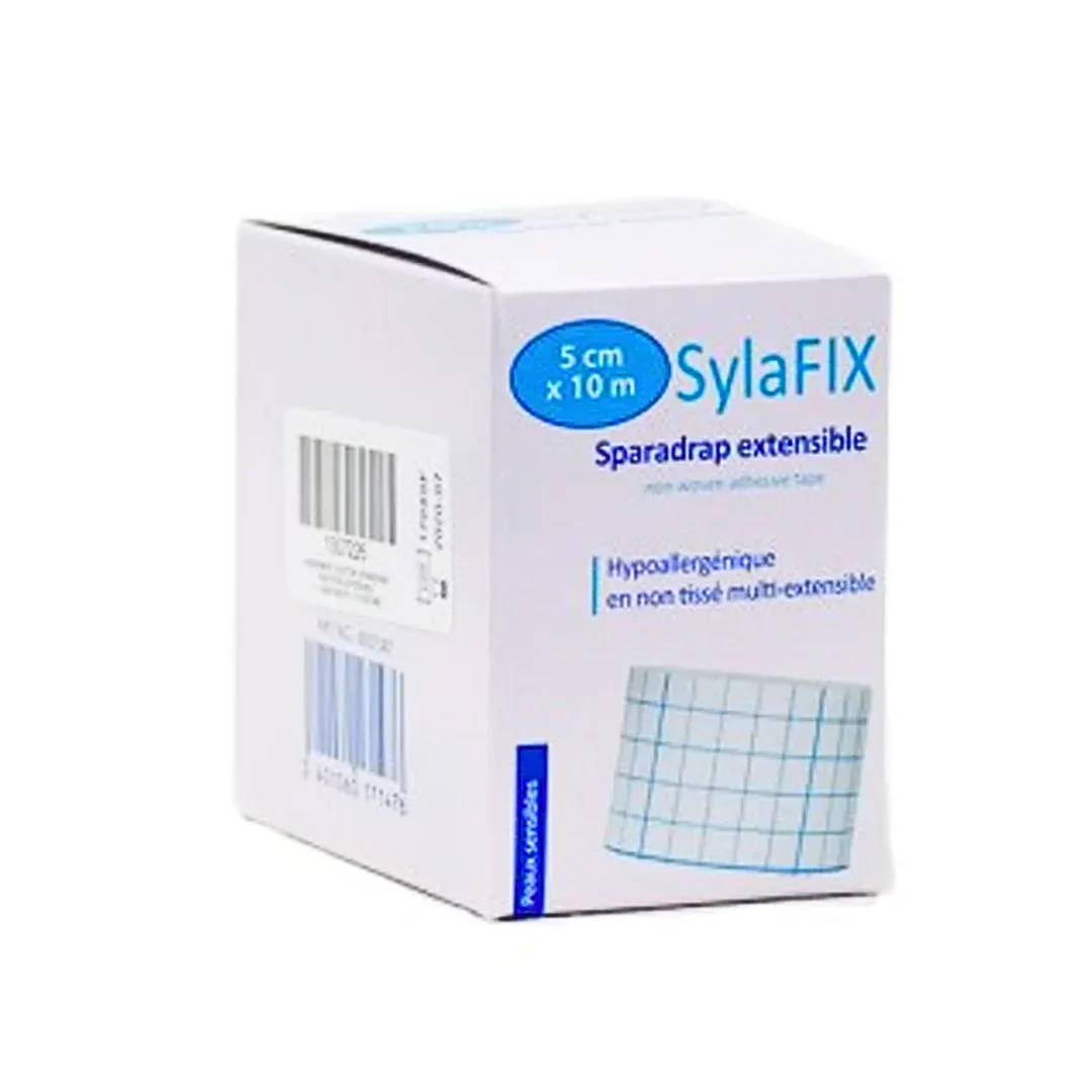 SYLAFIX SPARADRAP EXTENSIBLE 5*10M BOITE DE 1 REFERENCE 6017147