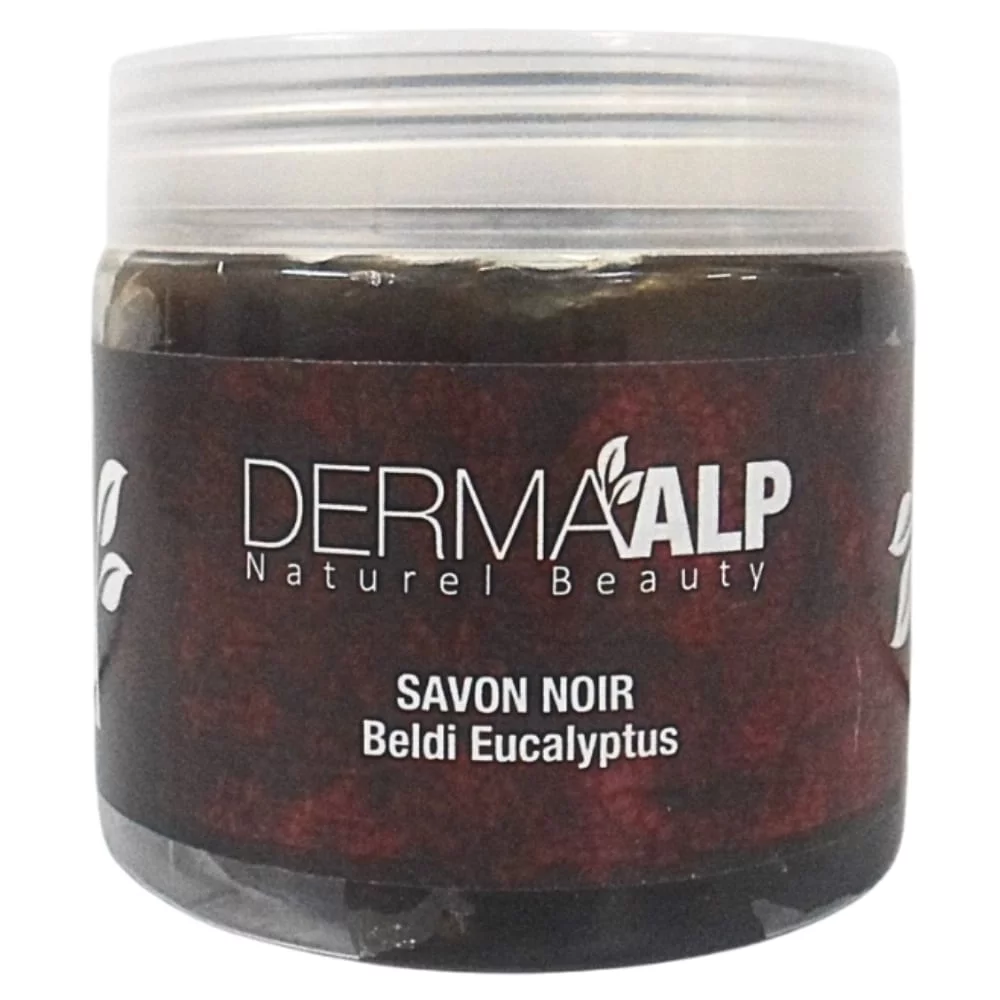 DERMAALP NATUREL BEAUTY SAVON NOIR BELDI EUCALYPTUS 