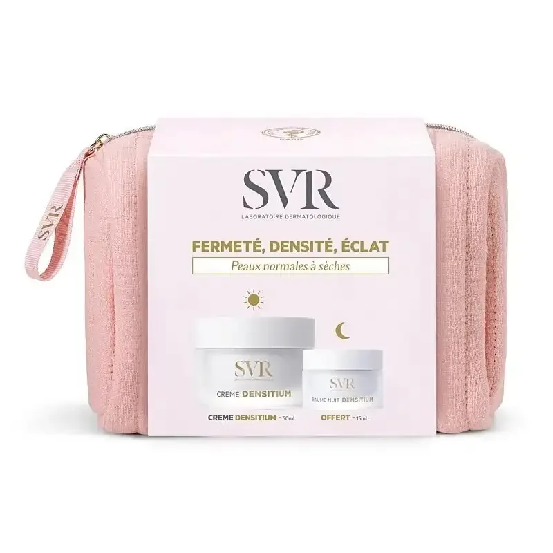 SVR PACK DENSITIUM CREME CORRECTION GLOBALE 50ML + BAUME NUIT 15ML OFFERT + TROUSSE OFFERTE