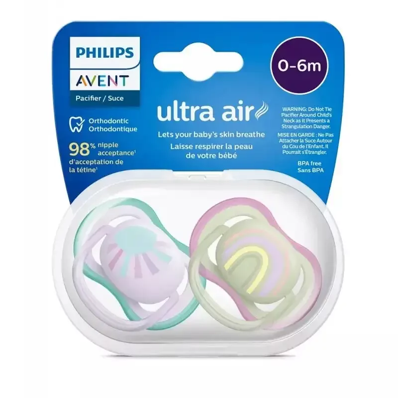 AVENT SUCETTE ULTRA AIR 0-6MOIS REFERENCE SCF085/59