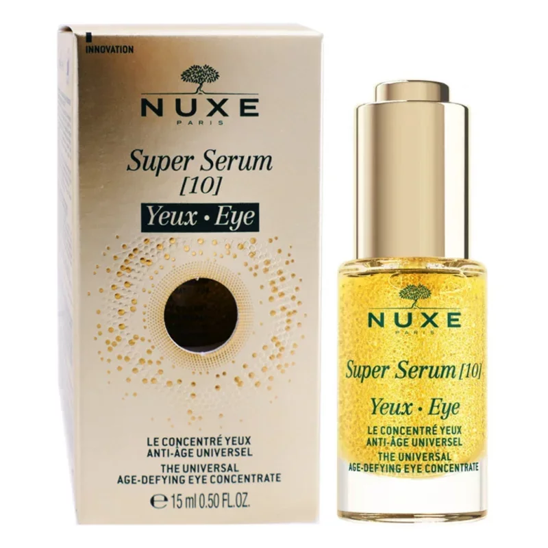 NUXE PACK SUPER SERUM YEUX 15ML + ROLLER MASS CONT YEUX