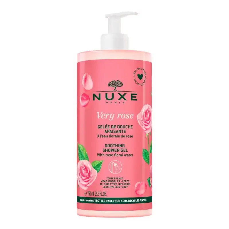 NUXE VERY ROSE GELEE DE DOUCHE APAISANTE 750ML