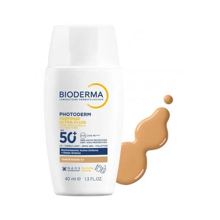 BIODERMA PHOTODERM XDEFENSE ULTRAFLUID SPF50+ TEINTE 03 40ML