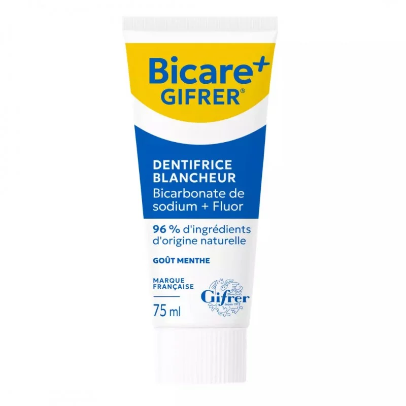 GIFRER BICARE PLUS DENTIFRICE BLANCHEUR 75ML