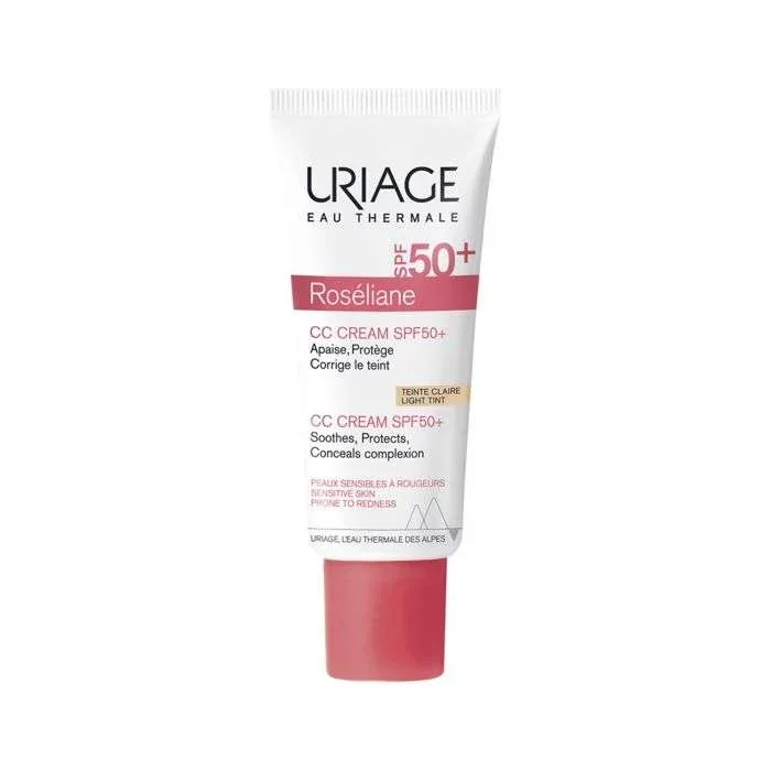 URIAGE ROSELIANE CC CREME TEINTE CLAIRE SPF50+ 40ML