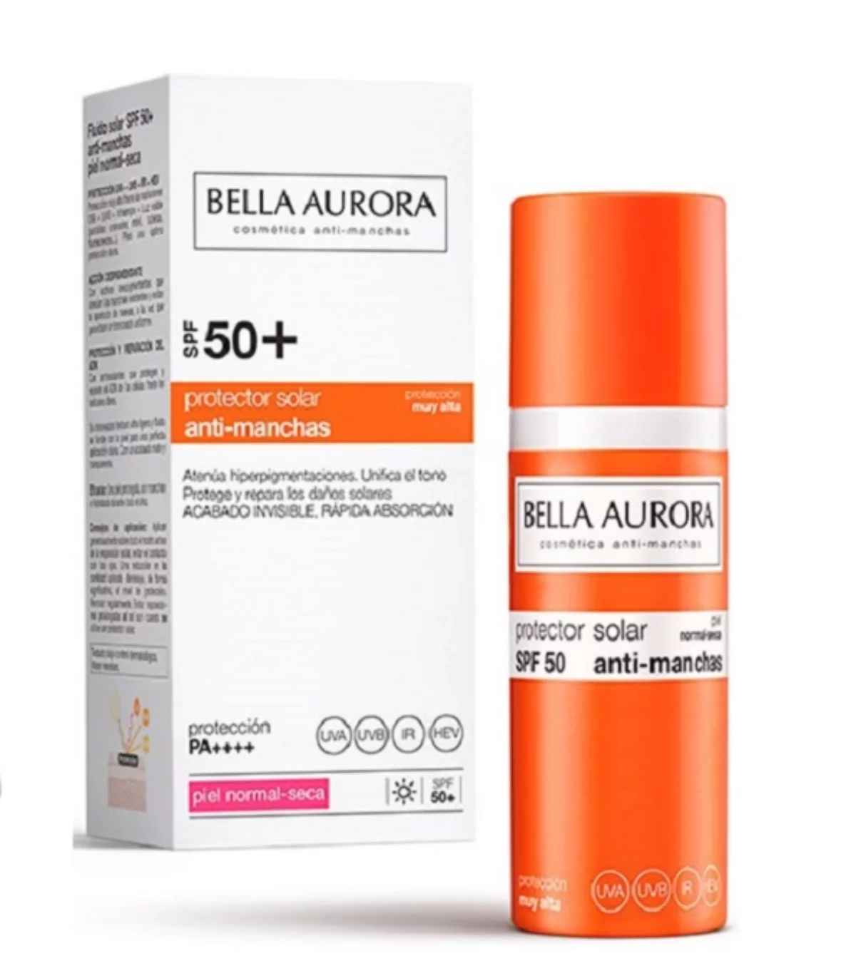BELLA AURORA ECRAN PEAUX NORMALES A SECHES SPF50 50ML