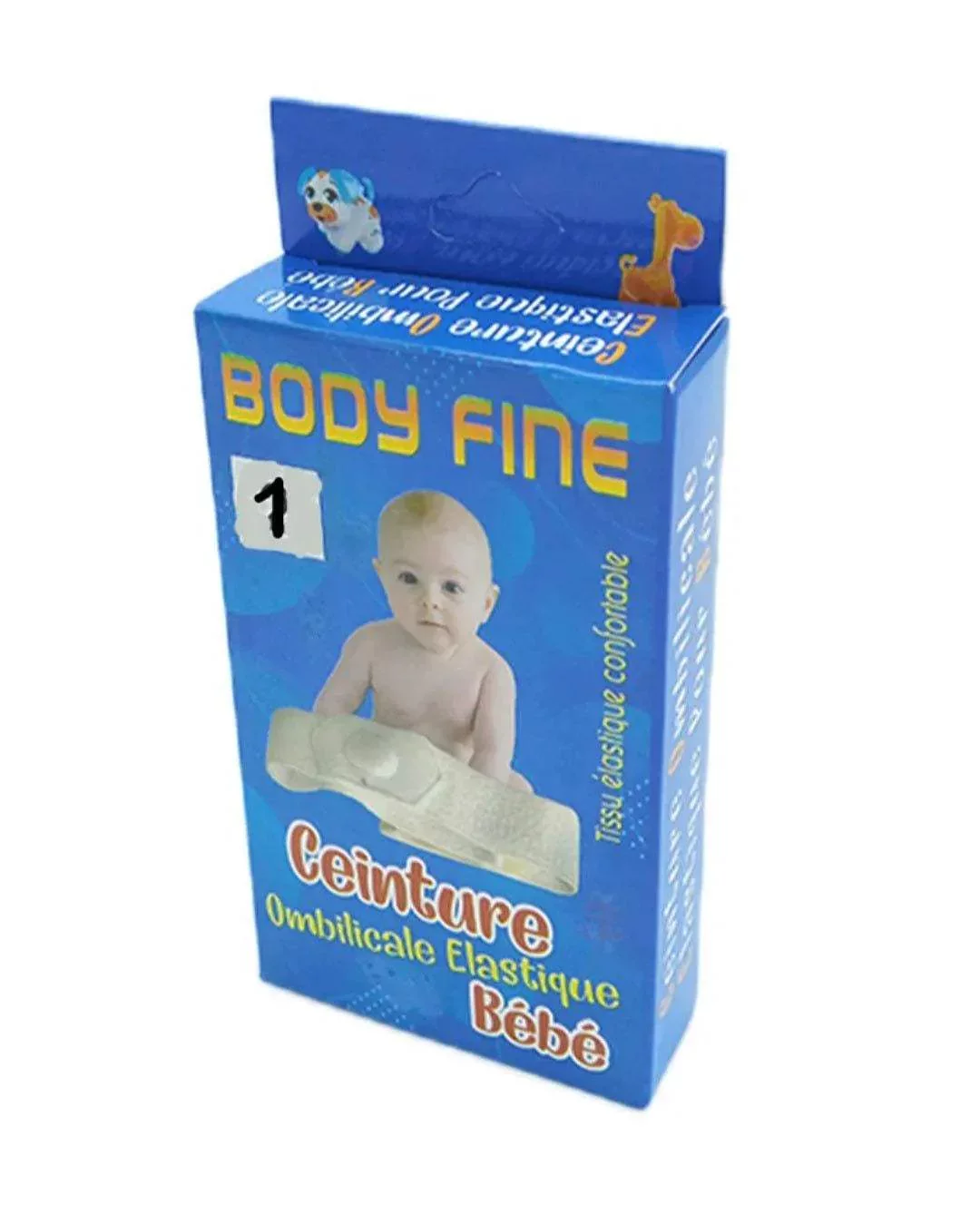 BODY FINE CEINTURE OMBILICALE ELASTIQUE BEBE TAILLE 2