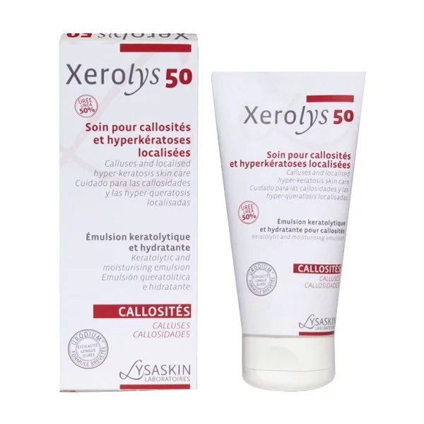 LCA PHARMA XEROLYS 50 LYSASKIN SOIN CALLOSITES 40ML