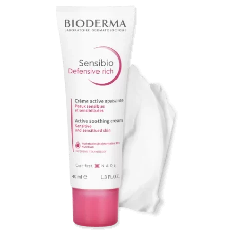 BIODERMA SENSIBIO DEFENSIVE RICH CREME ACTIVE APAISANTE 40ML