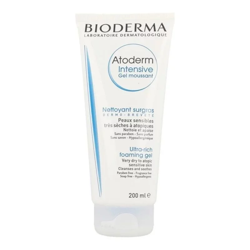 BIODERMA ATODERM INTENSIVE GEL MOUSSANT NETTOYANT SURGRAS 200ML