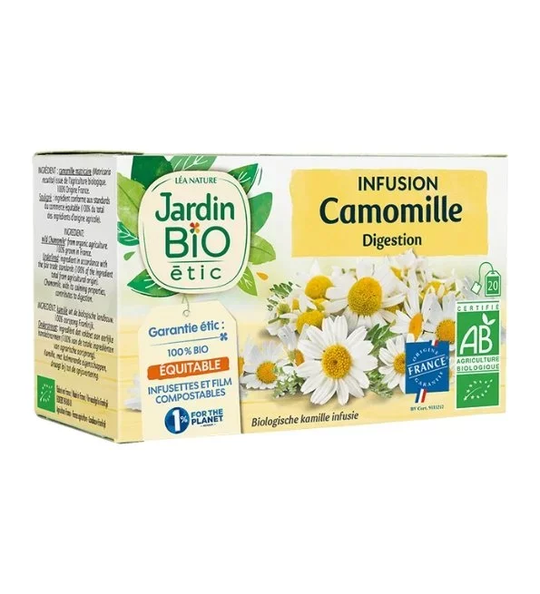 LEA NATURE JARDIN BIO INFUSION CAMOMILLE BOITE DE 20 SACHETS