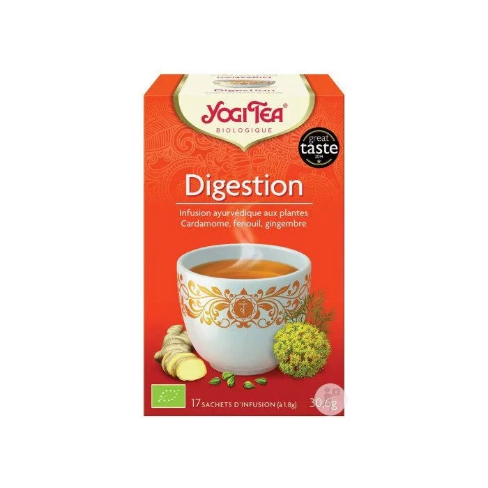 YOGI TEA DIGESTION INFUSION BOITE DE 17 SACHETS