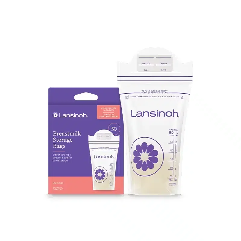 LANSINOH SACHETS DE CONSERVATION DE LAIT MATERNEL BOITE DE 50