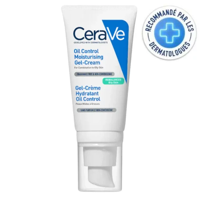 CERAVE GEL-CREME HYDRATANT OIL CONTROL PEAUX MIXTES A GRASSES 52ML