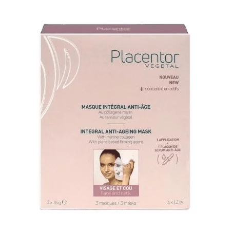 PLACENTOR MASQUE INTEGRAL ANTI-AGE ANTI-RIDES TENSEUR FERMETE 40G BOITE DE 3 REFERENCE P11020
