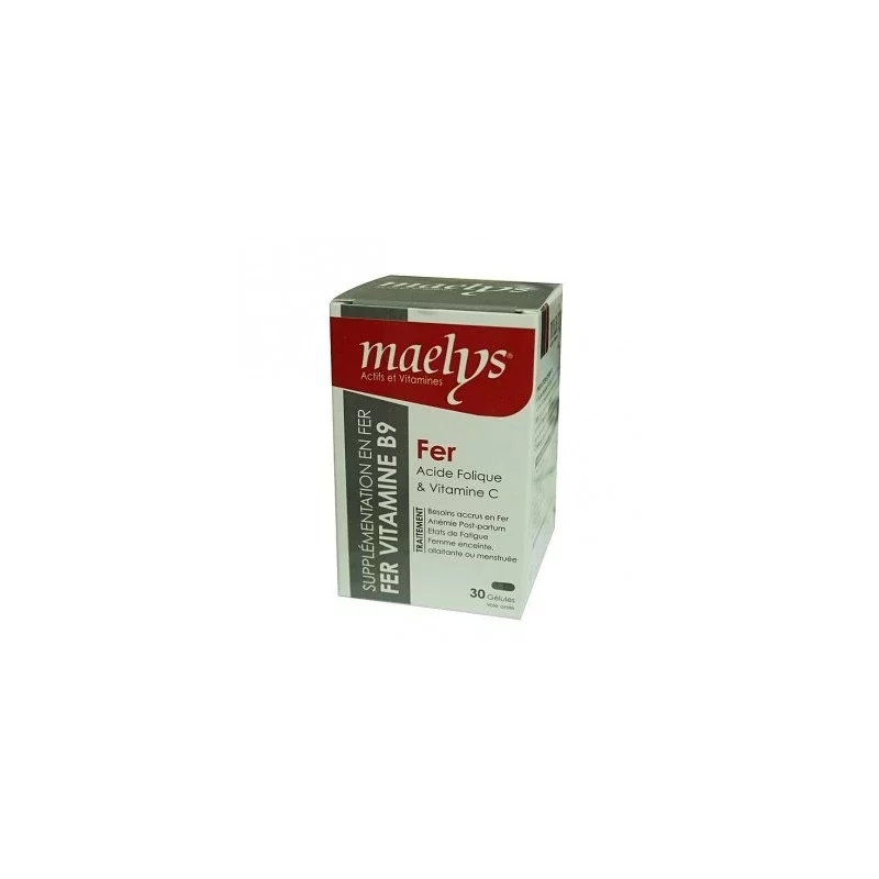 MAELYS FER BOITE DE 30 GELULES