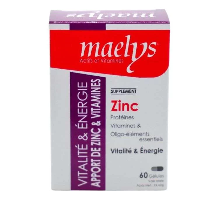 MAELYS ZINC BOITE DE 60 GELULES