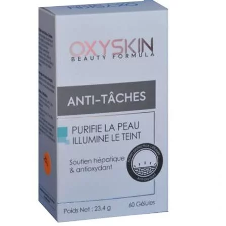 OXYSKIN ECLAT ANTI-TACHE BOITE DE 60 GELULES