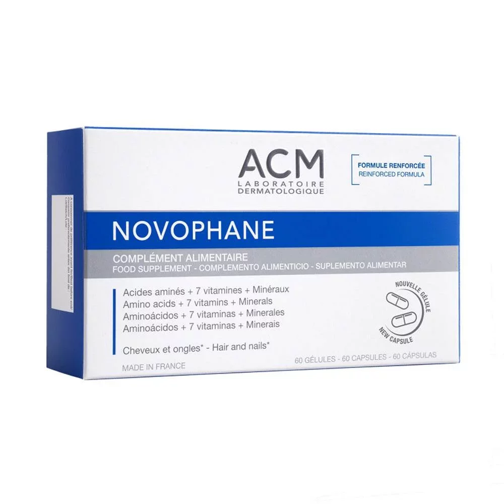 ACM NOVOPHANE ONGLES CHEVEUX BOITE DE 60 GELULES