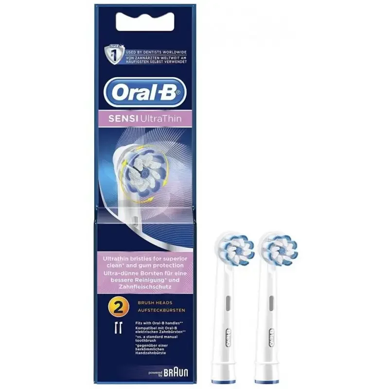 ORAL-B TETES DE RECHANGE SENSI ULTRA THIN BOITE DE 2 REFERENCE BRS_ELC009