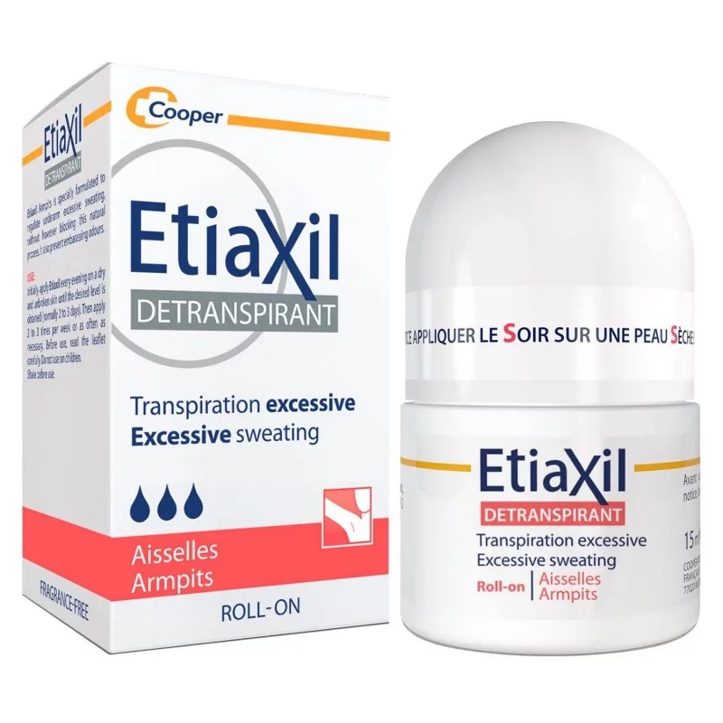 ETIAXIL DÉTRANSPIRANT AISSELLES PEAUX NORMALES 15ML