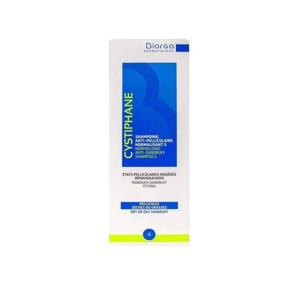 CYSTIPHANE BIORGA SHAMPOOING ANTI-PELLICULAIRE NORMALISANT S 200ML