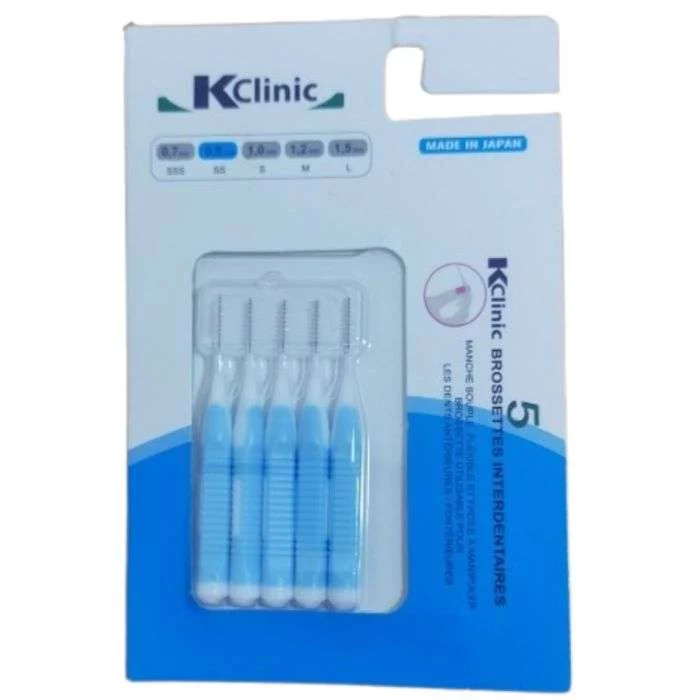 KCLINIC BROSSETTES INTERDENTAIRES 0.8 TAILLE SS BOITE DE 5