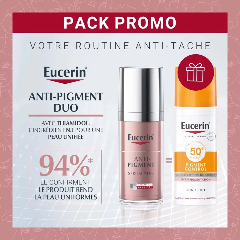 EUCERIN PACK ANTI-PIGMENT DUO SERUM 30ML + PIGMENT CONTROL SPF50+ 50ML