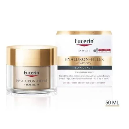 EUCERIN HYALURON FILLER + ELASTICITY CREME DE NUIT 50ML - vue 2